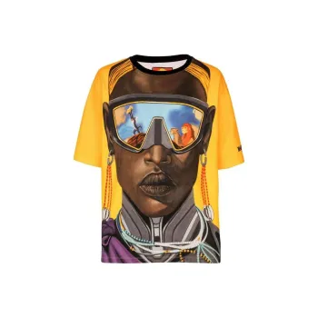 BALMAIN X Disney Graphic Printed Crewneck T-Shirt