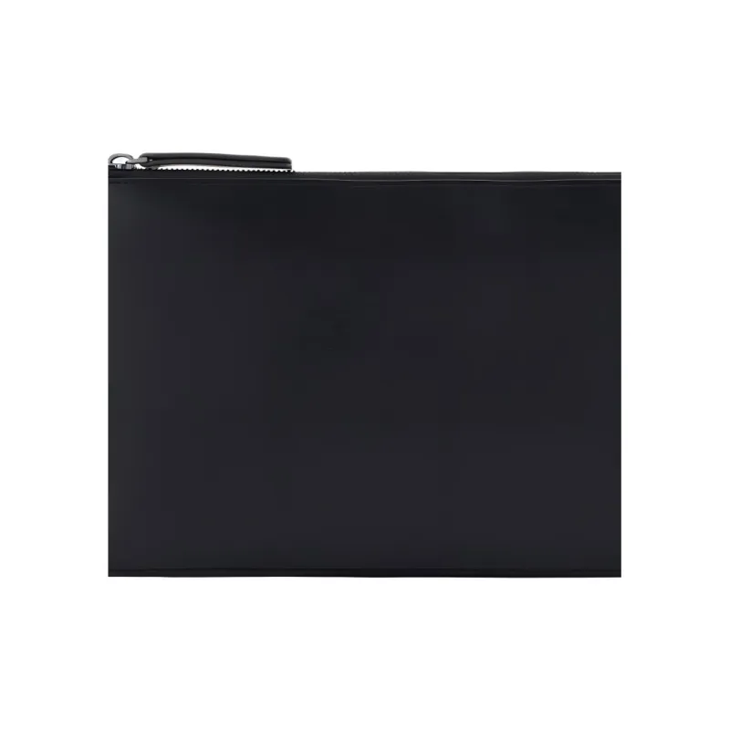 EMPORIO ARMANI Polyester Clutch Men's Black-4