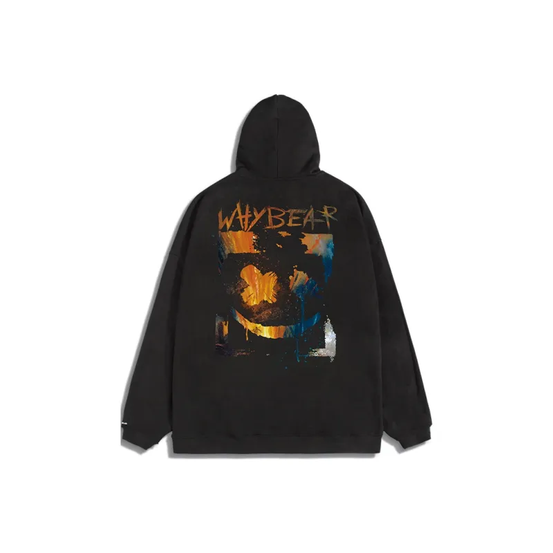 Athief Hooded Loose Fit Regular Sweatshirt Unisex-0
