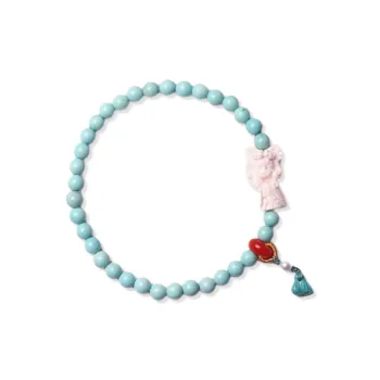 Xiangyan Turquoise Fine Jade Bracelets Unisex