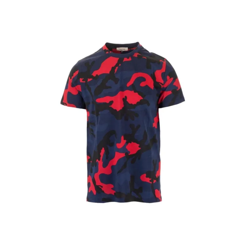 Valentino T-Shirts Men Red-0
