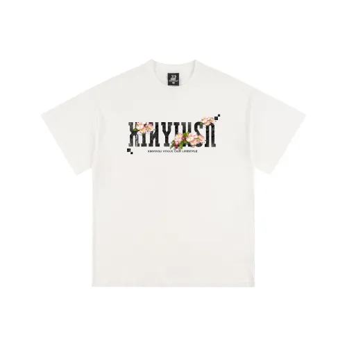 XINYINSU BLOOM X STREET SS25 T Shirt Unisex White