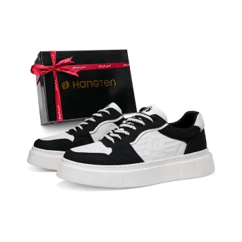HANG TEN Anti Slip And Wear Resistant Balance Low Top Skateboard Shoes Men's