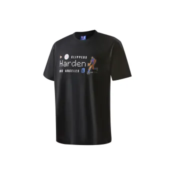 NBA James T Shirts Unisex Black