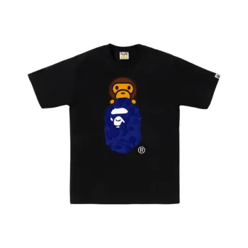 A BATHING APE Abc Milo On Ape Head Tee