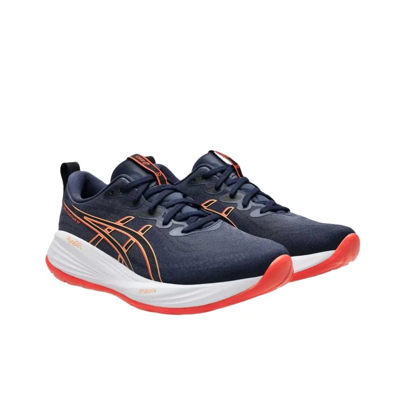 Asics Gel Cumulus 27 Anti Slip Wear Resistant Low Top Running Shoes Men's Blue-2