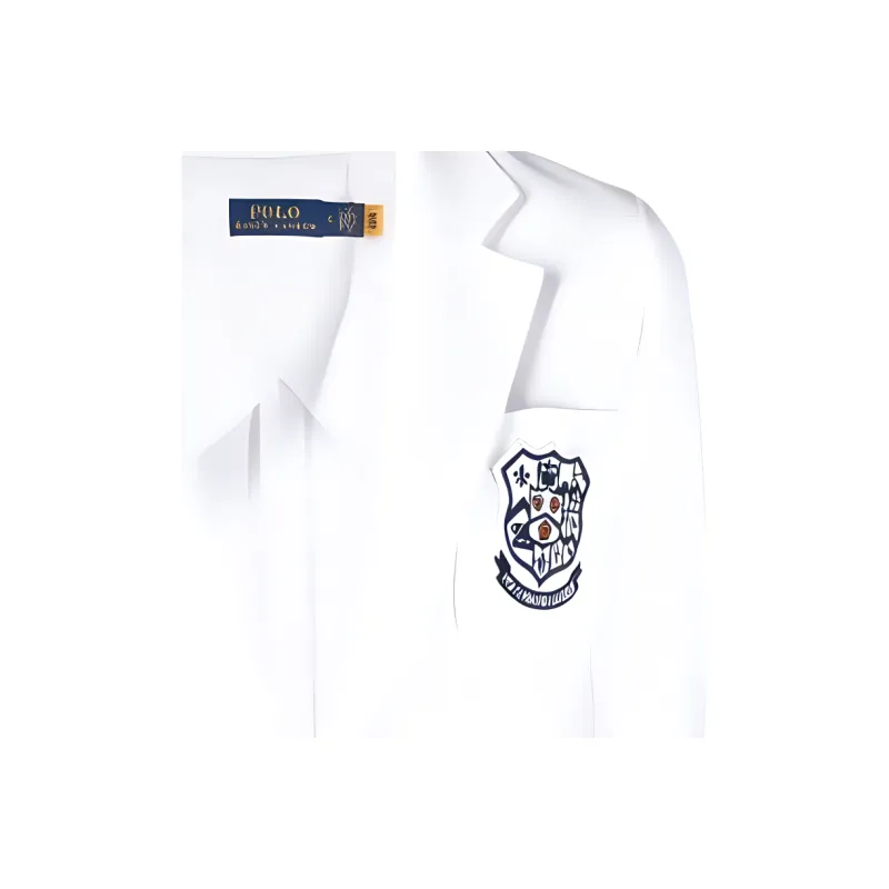 Polo Ralph Lauren Logo patch Blazer-4