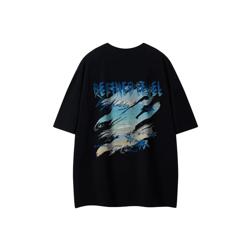 LEVEL Short Sleeved T Shirts Unisex-0