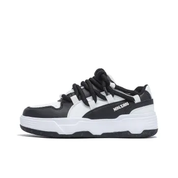 Singing Wear Resistant Height Increasing Slip Resistant Low Top Skateboard Shoes Unisex