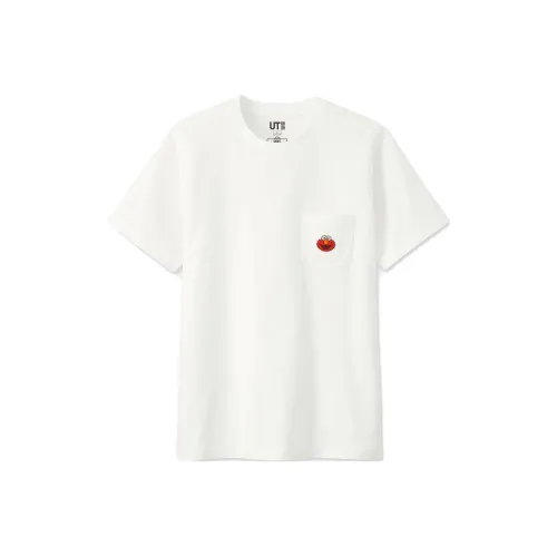 KAWS X Uniqlo X Sesame Street Elmo Pocket Tee