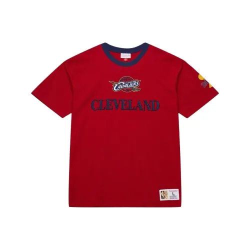 Mitchell & Ness x NBA Cleveland Cavaliers T Shirt Men's Burgundy