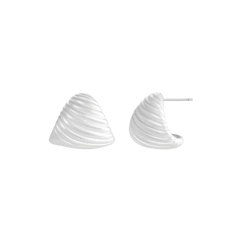 BING STUDIO 925 Silver Needles Stud Earrings Women's-0