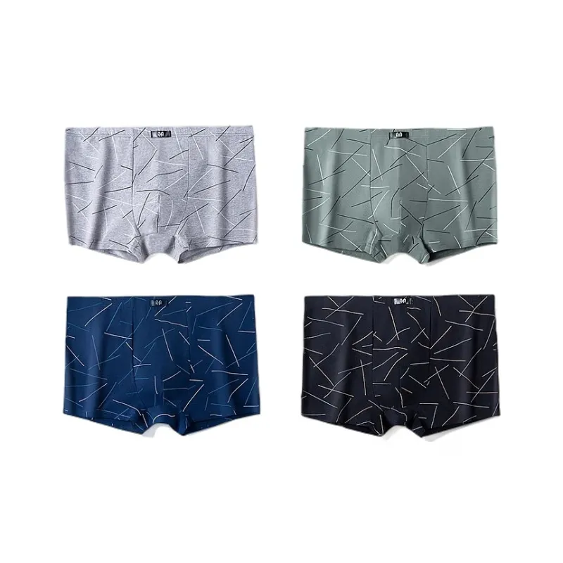 H YXIANG Underpants Men's Combo Set-16