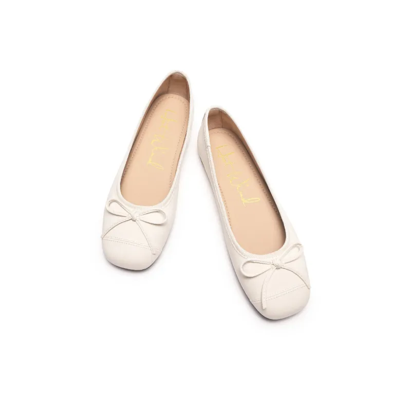 Hotwind French Small Leather Shoes Women's Casual Shoes Flat Women's-1