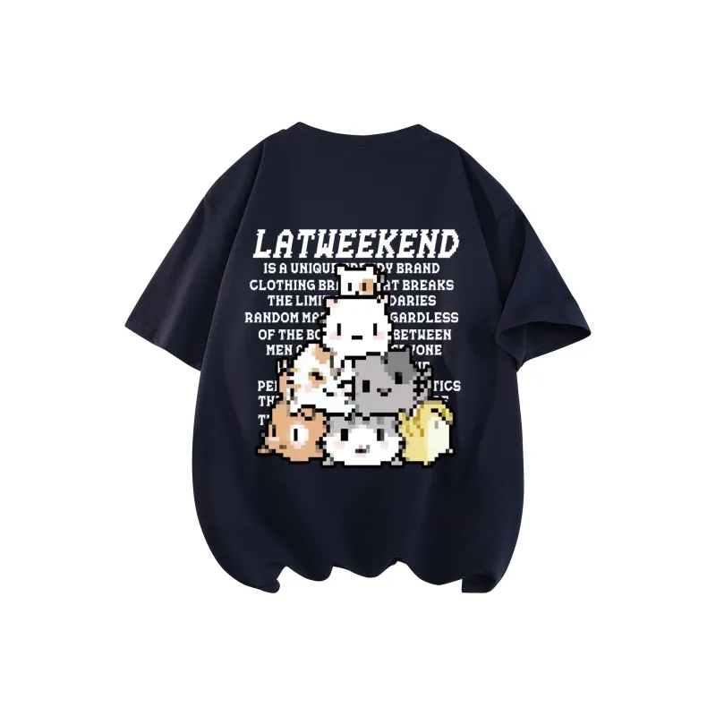 LA'T.WEEKEND T Shirts Unisex-29