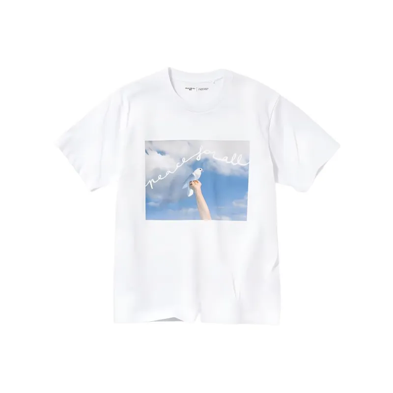 UNIQLO T Shirts Men White-0