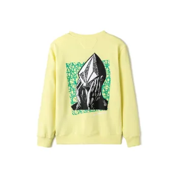 VOLCOM Crew Neck Loose Fit Regular Sweatshirt Unisex