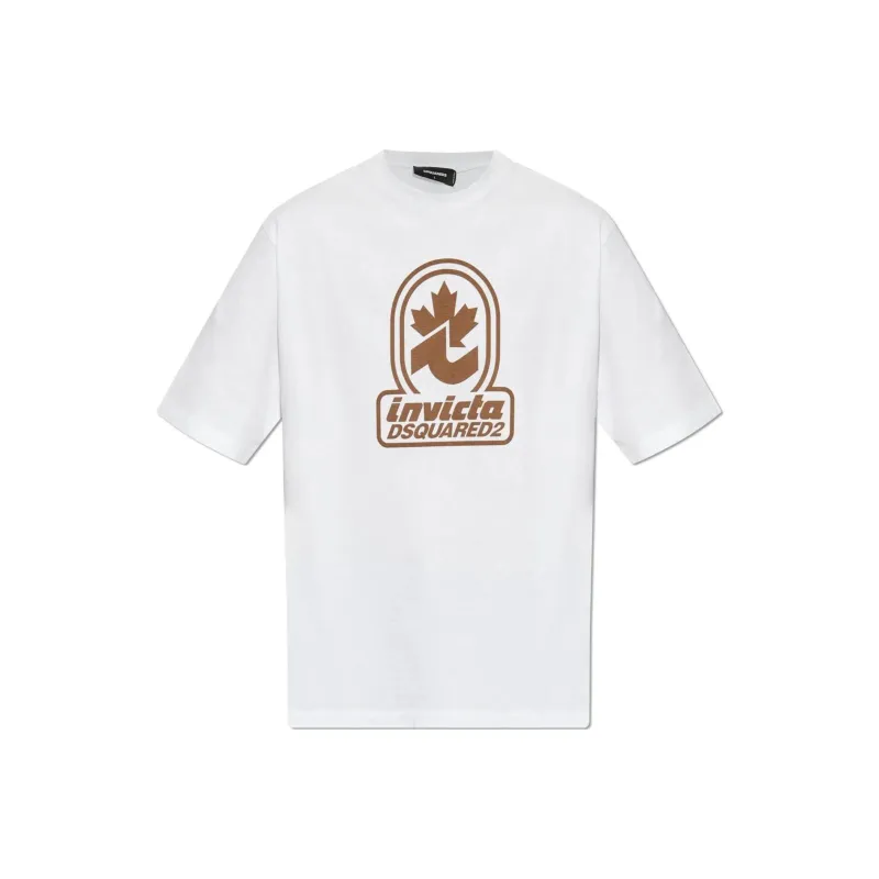 Dsquared2 Invicta Loose Fit T Shirt-0
