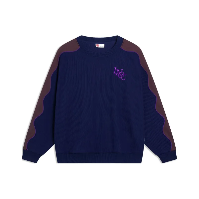 LiNing Sweatshirts Unisex Dark Ship Blue-0