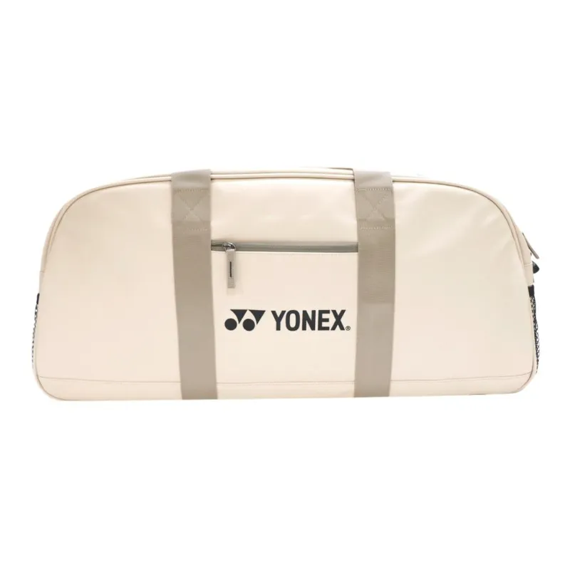 YONEX Polyurethane Travel Bag Unisex Beige-0