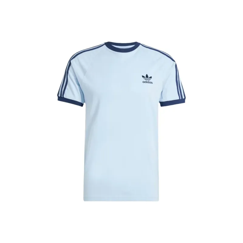 Adidas Originals ADICOLOR CLASSICS 3 STRIPES FW24 T Shirt Men's Blue-0