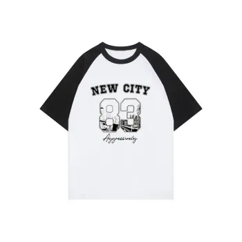 Jean West Summer Raglan Sleeve T Shirt Men's