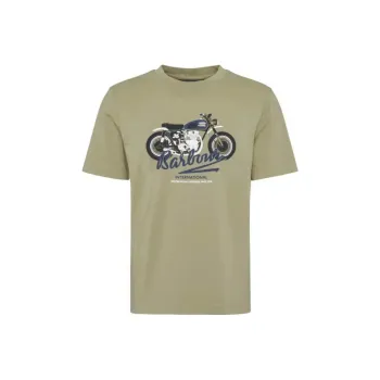 BARBOUR Graphic Printed Crewneck T Shirt