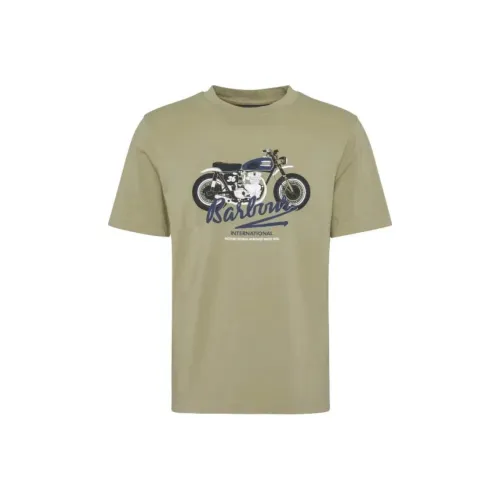 BARBOUR Graphic Printed Crewneck T Shirt