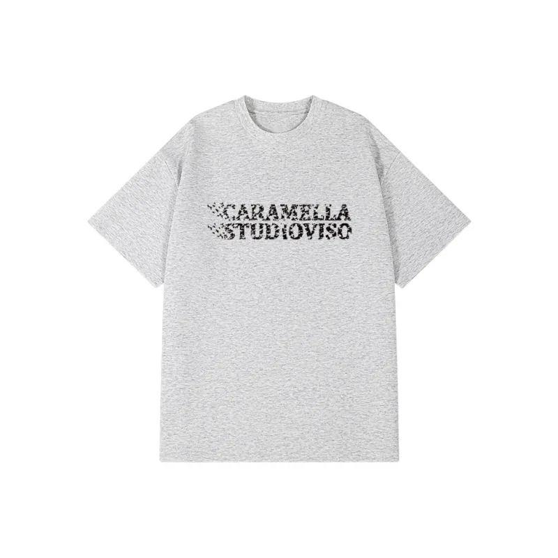 Caramella Drop Shoulder Sleeve T Shirt Unisex-4