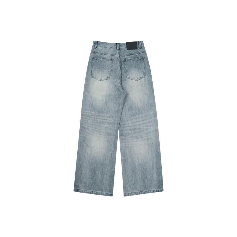 SONGS ALONG Jeans Unisex Light Blue-1