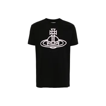 Vivienne Westwood Orb Printed Crewneck T Shirt