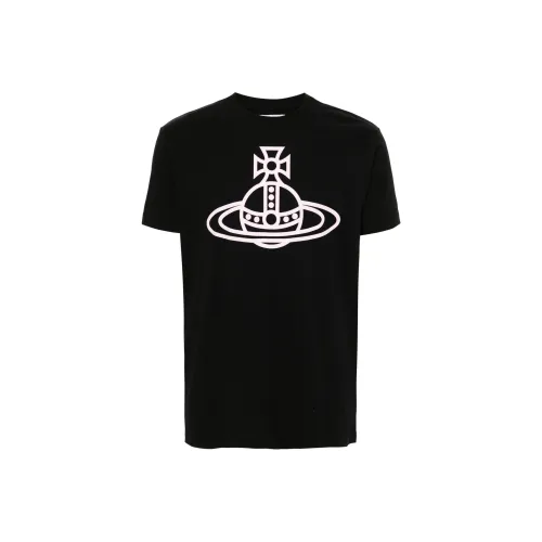 Vivienne Westwood Orb Printed Crewneck T Shirt