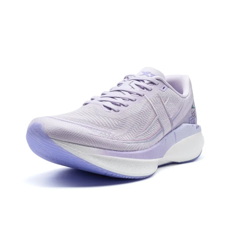 XTEP 360X 2.0 Anti Slip And Wear Resistant Rebound Low Top Carbon Plate Training Casual Running Shoes Men's Blue Purple-2