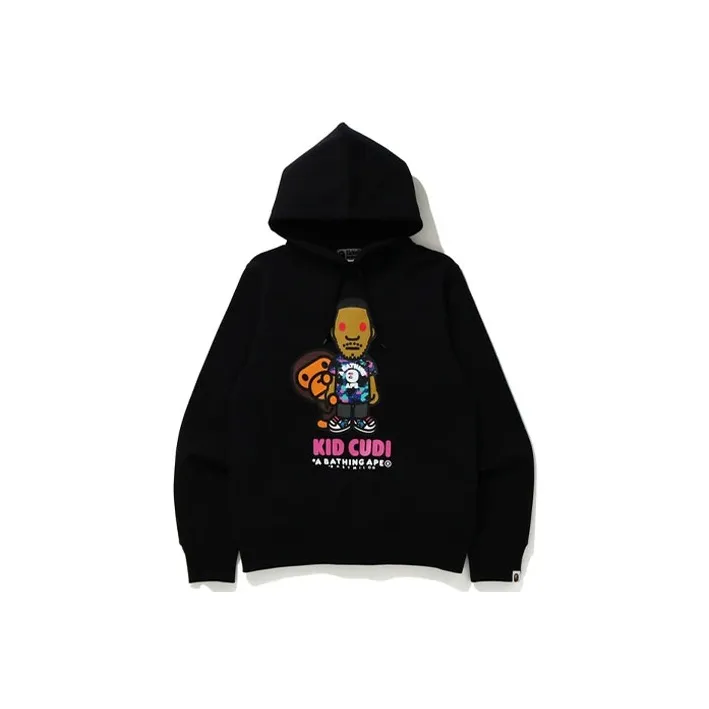 Bape X Kid Cudi Baby Milo Pullover Hoodie-0