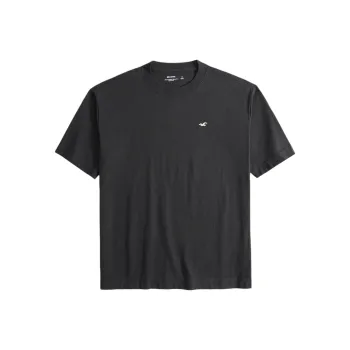 Hollister T Shirts Men Black