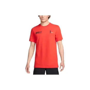 Nike T Shirts Men Orange
