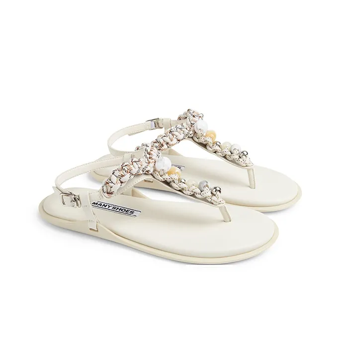 TOOMANYSHOES Miami One Strap Sandals Women's-8