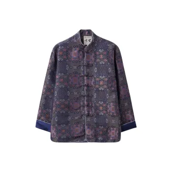 XUANSHENG Jackets Coats Men's Brocade Rhythm Eight Trigrams