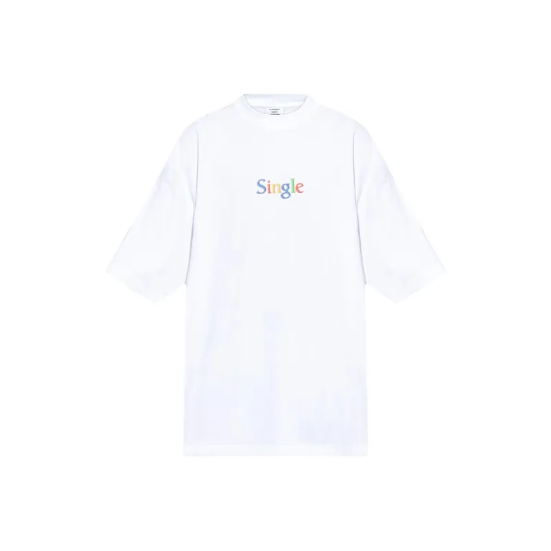 Vetements Single Oversized T Shirt-0