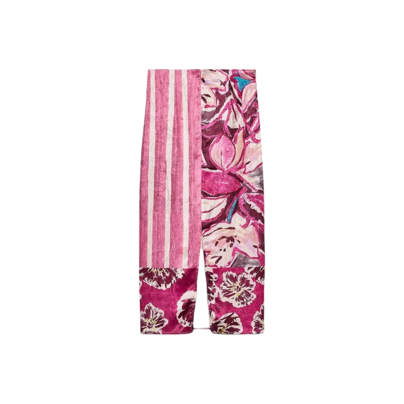 ZARA Casual Long Skirts Women's Multicolor-1