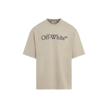 OFF WHITE Big Bookish Skate Crewneck T Shirt