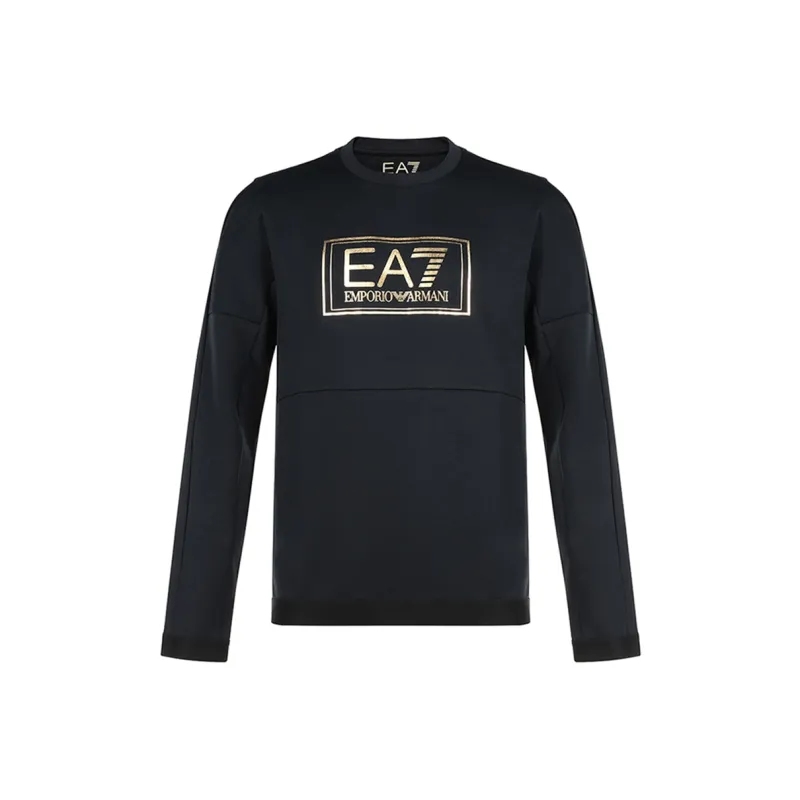 EMPORIO ARMANI Sweatshirts Men Night Blue-0