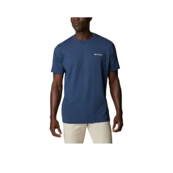 Columbia Tech Trail T-Shirt Men's Collegiate Blue