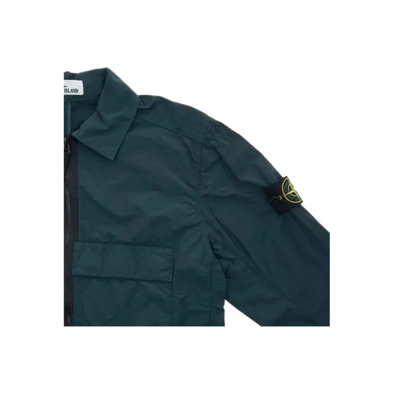 STONE ISLAND Jackets Men Turquoise-5