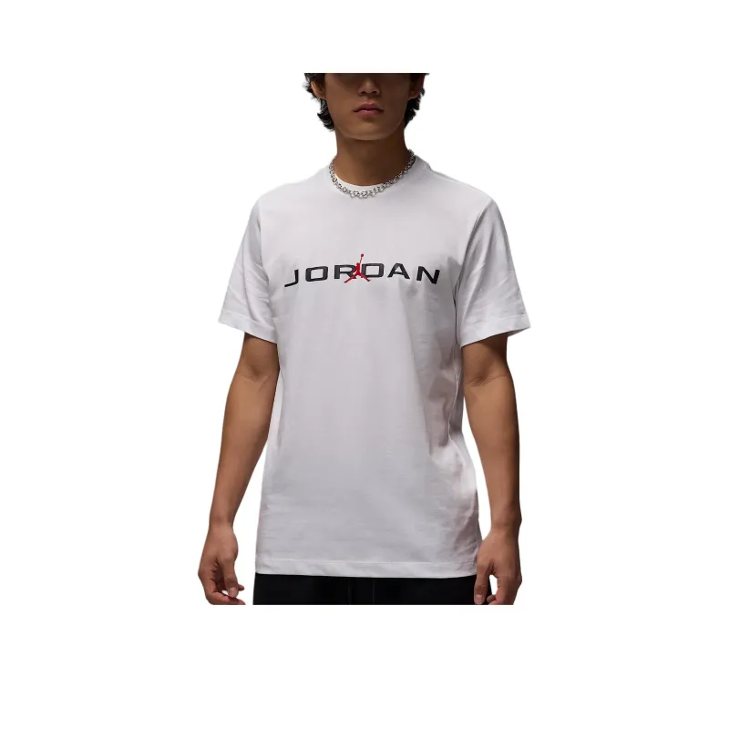 Jordan Air T Shirts Men White-0