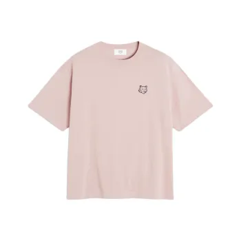 Maison Kitsune Bold Fox Head patch T shirt