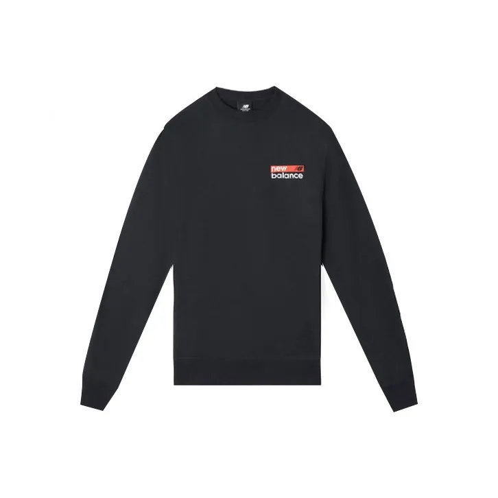 New Balance Leisure Life Sweatshirt Men's Black-0