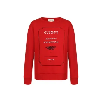 GUCCI Sweatshirts Men Red