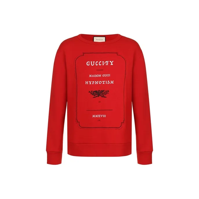 GUCCI Sweatshirts Men Red-0