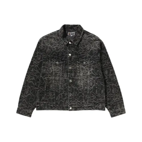 A BATHING APE Denim Jacket Men's